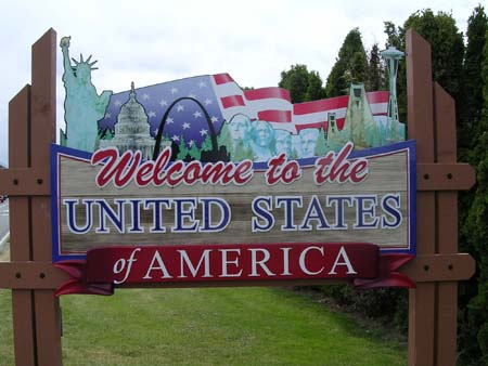 Fronti�re entre Seattle & Vancouver