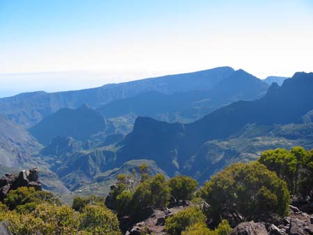 Vue sur Mafate