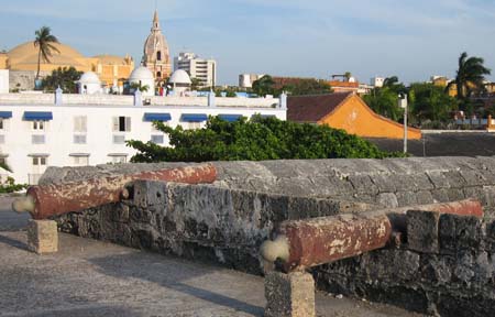 Cartagena et ses remparts