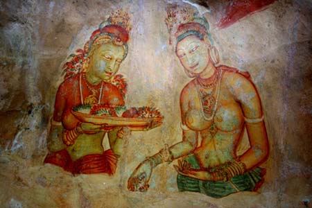 Les anges de Sigiriya
