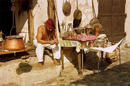 Artisan musulman pr�s de la Neretva