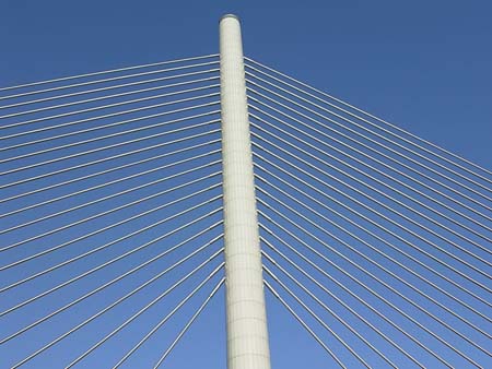Pont hauban� du Val Beno�t