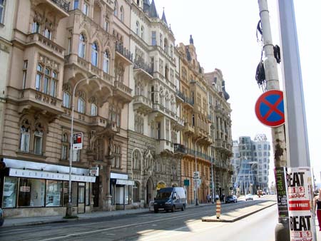 Architecture sur masarykovo nabrezi