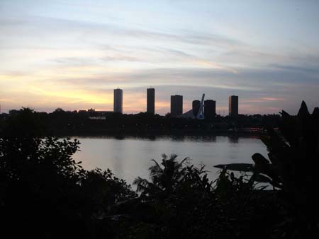 Abidjan au cr�puscule