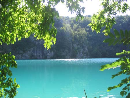Rayon de soleil sur le lac