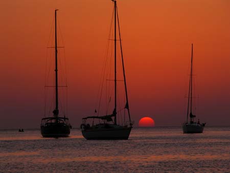 Coucher de soleil