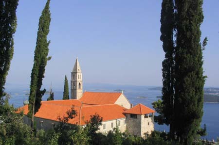 Le monast�re d'Orebic