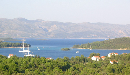 Korcula et la presqu'�le de Peljesak