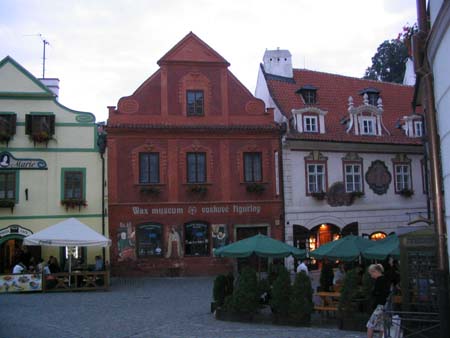 Rue � Cesky Krumlov