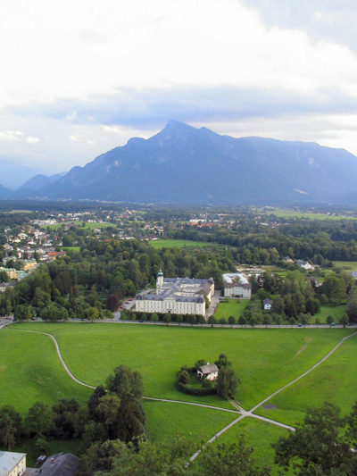 Salzbourg, la maison dans le pr�