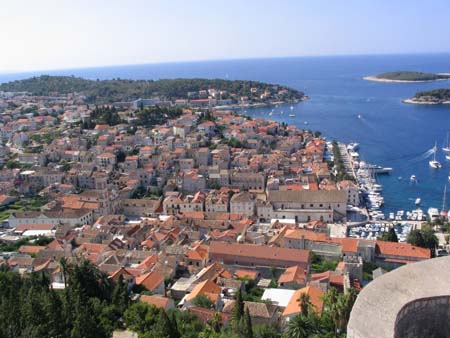 La ville de Hvar