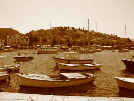 Le port de Hvar