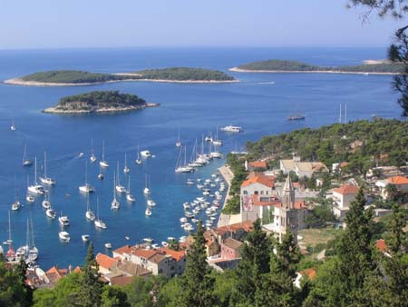 Hvar et les �les Palenki