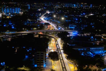 C'est beau une ville la nuit