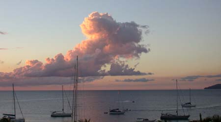 Fin de journ�e aux Antilles