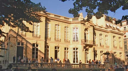 H�tel matignon, fa�ade c�t� jardins