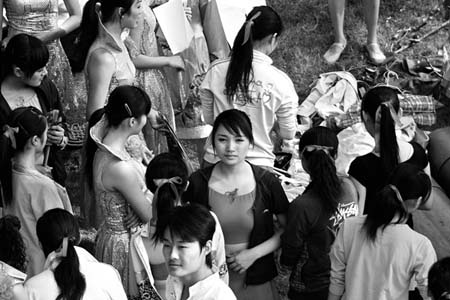 Danseuse au New Yuanmin Palace