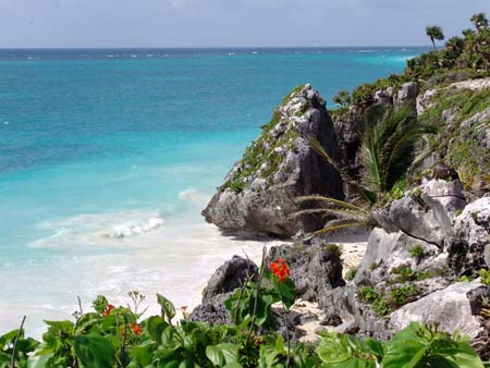 Plage � Tulum
