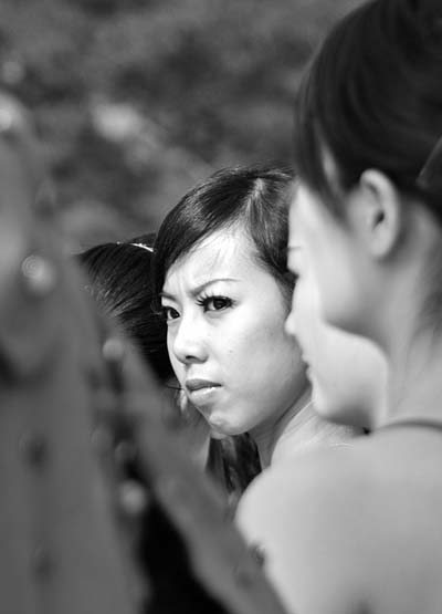 Danseuse inqui�te
