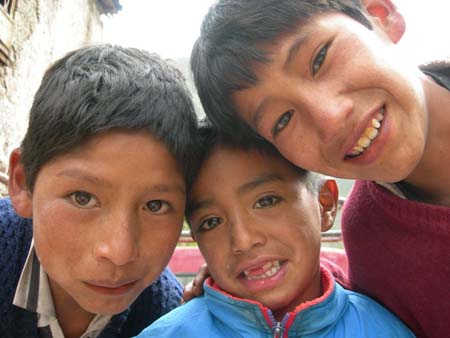 Enfants de Ollaytatambo