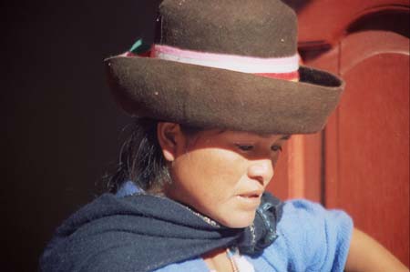 Femme au chapeau
