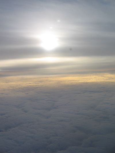 La t�te dans les nuages...