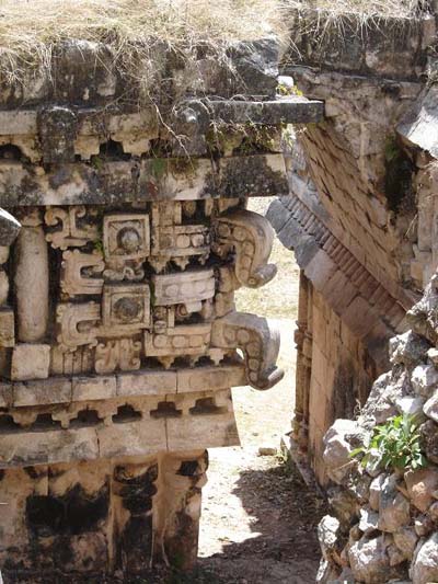 Repr�sentation du dieu maya Cauac 