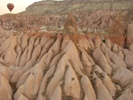 Le relief de la Cappadoce