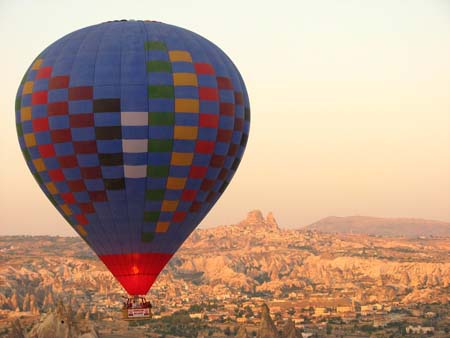 Survol de la Cappadoce
