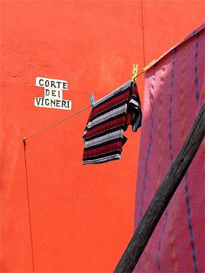 Maison rouge � Burano