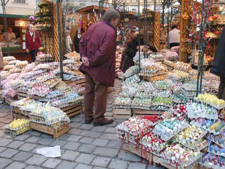 March� d'oeufs de P�ques