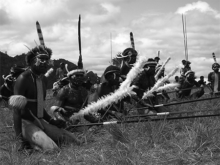 Festival de la Baliem pr�s de Wamena