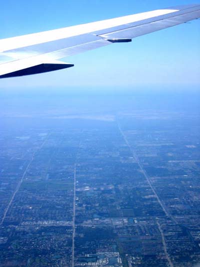 Miami, vue d'avion