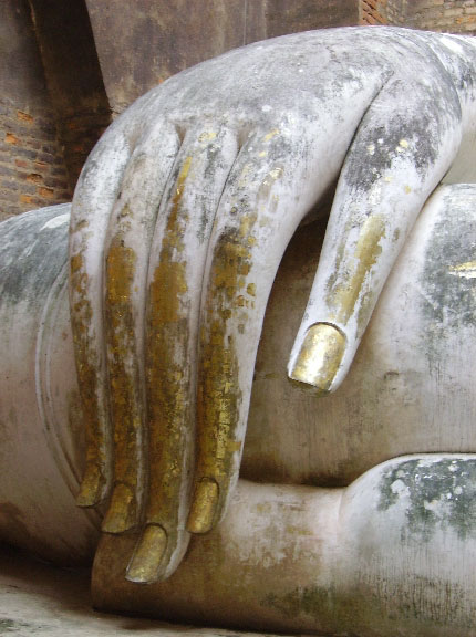 main de bouddha � Wat Si Chum