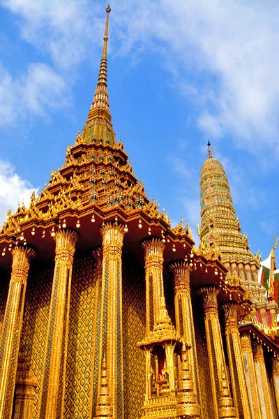 Pr�s des temples