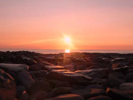 Plage � Perc�