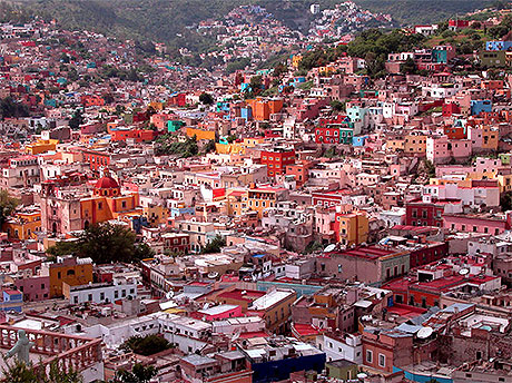 Vue sur Guanajuato