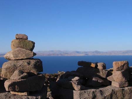 Vue imprenable de l'�le de Taquil�
