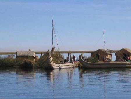 En Allant sur l'�le de Taquil�
