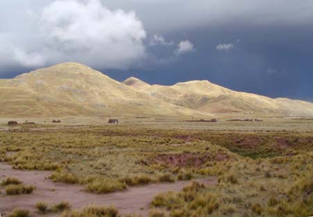 Orage sur l'altiplano