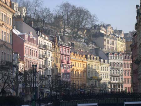 Fa�ades de Karlovy Vary