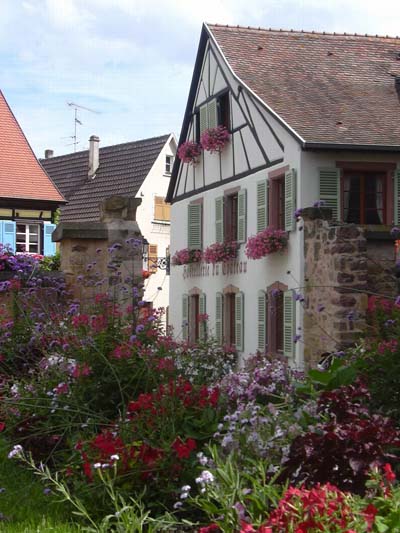 Maisons alsaciennes � Eguisheim