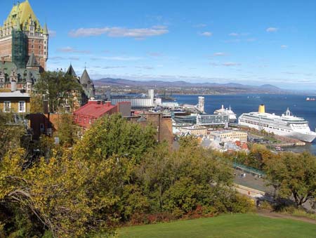 Frontenac et le St Laurent