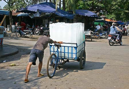 Le livreur de glace