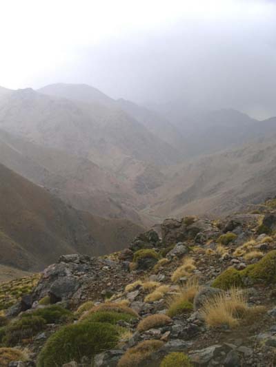 Orage en montagne
