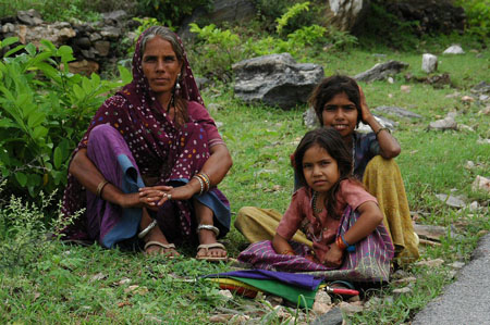 Paysans au Rajasthan