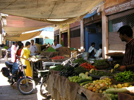 Au march� de Jodhpur