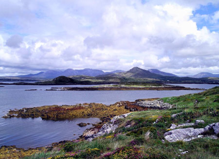 Connemara, vue sur les Twelve bens