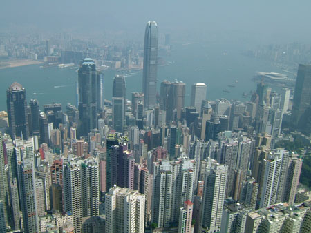Vue depuis Victoria Peak