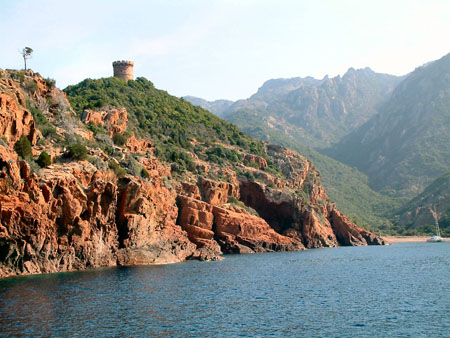 Les calanques de Girolata